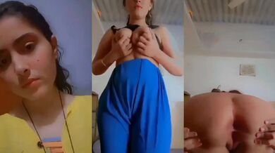 Huge ass desi striptease girl fully naked video making