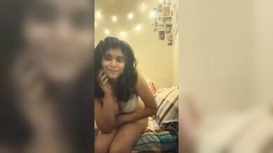 Hairy pussy Tamil girlfriend riding dick of boyfriend