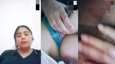 Plump boobs showing Bangladeshi girlfriend on video call