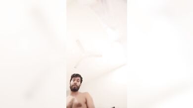 Curly hair girlfriend doggy sex MMS with boyfriend