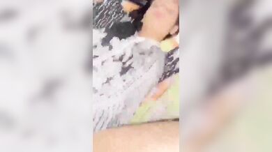 Girlfriend hard fucking in missionary style with lover
