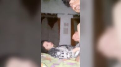 Girlfriend hard fucking in missionary style with lover
