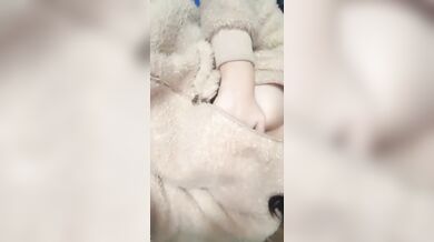 Humping on a pillow by sexy GF and viral role-play sex