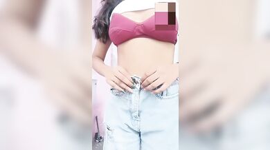 Indian girl untouched boobs showing to boyfriend