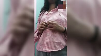 Indian girl untouched boobs showing to boyfriend