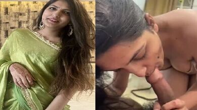 Punjabi wife teasing blowjob long time after marriage
