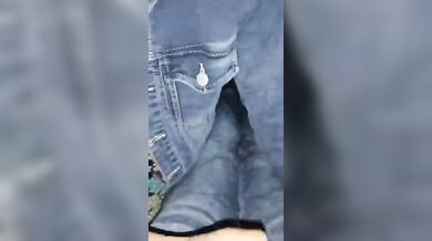 Cute girl receiving cum shot with erotic talking