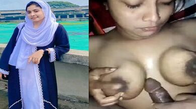 Famous Bengali TikToker girl gives boob job and takes cum