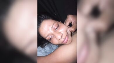 Painful asshole fucking video of horny MILF with husband