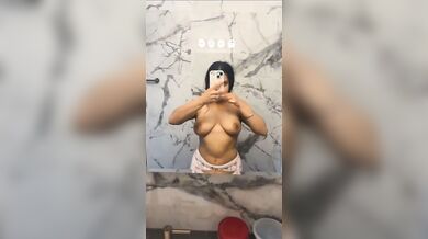 Punjabi girl nude videos merged showing big boobs