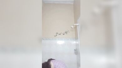 BBW showing huge tits and fat pussy to secret lover