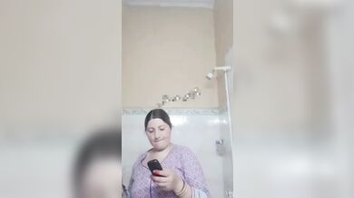 BBW showing huge tits and fat pussy to secret lover