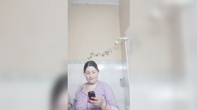 BBW showing huge tits and fat pussy to secret lover