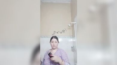 BBW showing huge tits and fat pussy to secret lover