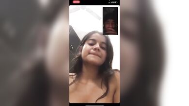 Shy college girl on whatsapp goes nude for her boyfriend