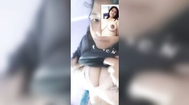 Assamese girl video call showing juicy boobs and pussy