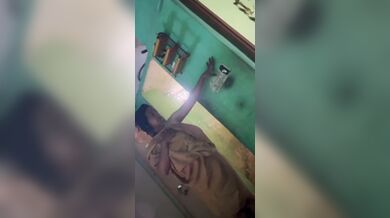 Mom walking naked from bathroom caught by son