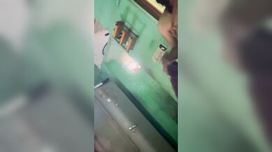 Mom walking naked from bathroom caught by son