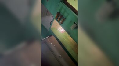 Mom walking naked from bathroom caught by son