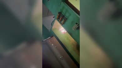 Mom walking naked from bathroom caught by son