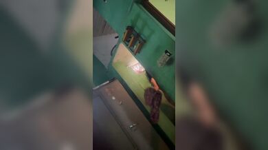 Mom walking naked from bathroom caught by son