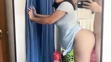 Ass fucking Indian wife in standing position with husband
