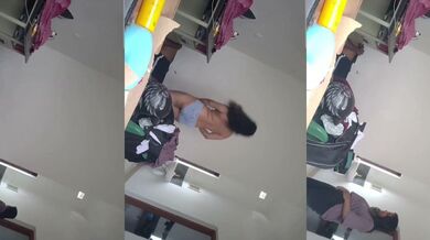 Girlfriend dressing after sex viral video exposed