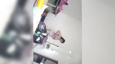 Girlfriend dressing after sex viral video exposed