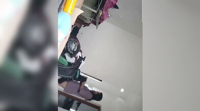Girlfriend dressing after sex viral video exposed