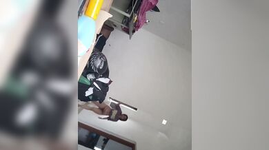 Girlfriend dressing after sex viral video exposed