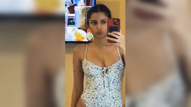 Merged nude videos of sexy Indian baddie for her boyfriend