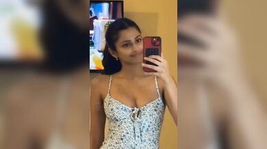 Merged nude videos of sexy Indian baddie for her boyfriend