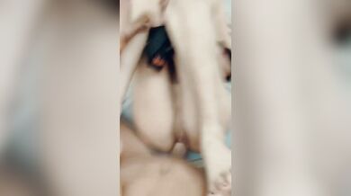 20yo slim girlfriend sex with boyfriend with blindfold