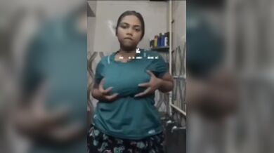 Mallu girl nipples poking in bra and nude viral video making