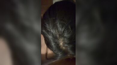 Cute wife juicy blowjob deep throat before sex with husband