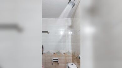 Wife riding erect dick of husband and bathing together