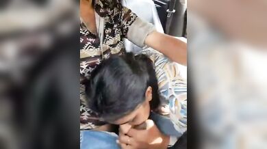 Mallu girlfriend deep blowjob to boyfriend in car viral MMS
