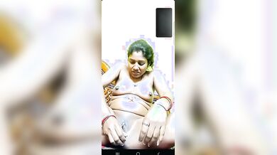 Carrot in asshole and pussy masturbation by Bengali girl