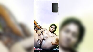 Carrot in asshole and pussy masturbation by Bengali girl