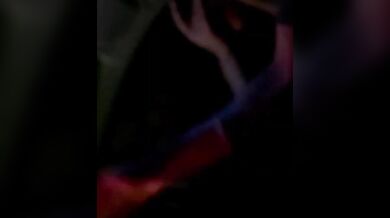 College girl fun trip with boys showing boobs in car