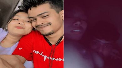 Bangladeshi lovers kissing and night sex viral video