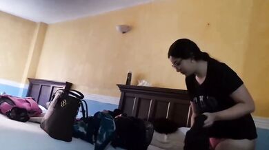 Hairy pussy daughter dress change in front of mom