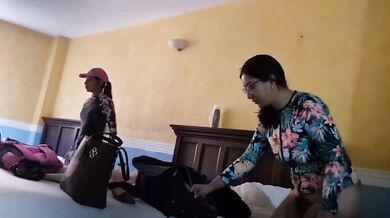 Hairy pussy daughter dress change in front of mom