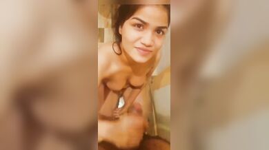 Young lovers sex videos viral online with blowjob clips