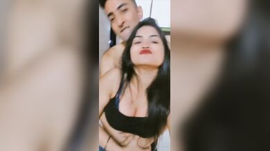 Young lovers sex videos viral online with blowjob clips
