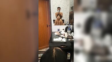 Hanging boobs Bengali wife doggy sex honeymoon in hotel