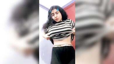 Naughty Indian Girlfriend Flashing On Private Video Call – Desi Amateur Nude Girl MMS